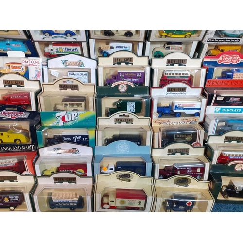 181 - A large box of LLEDO collectible boxed model cars#204