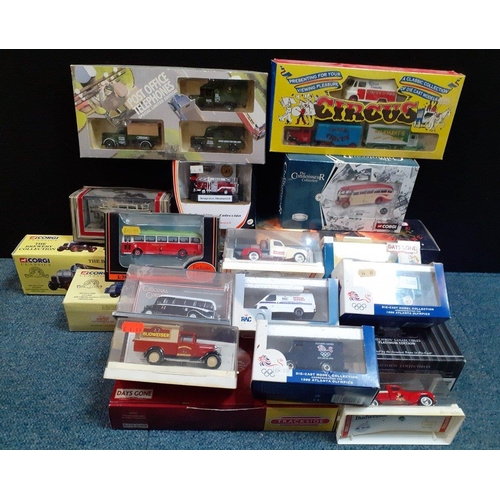 193 - A collection of die-cast model cars to include some from CORGI The Connoisseur Collection limited ed... 