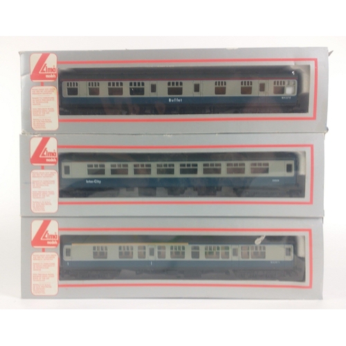 221 - LIMA models to include 3 Inter-city including a buffet car and 2 others#244