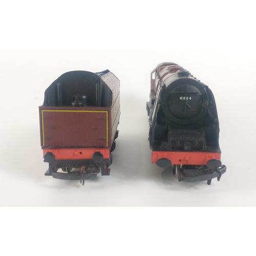 224 - Unboxed HORNBY 6234 DUCHESS OF ABERCORN locomotive and tender#247