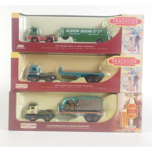 147 - Three LLEDO Trackside limited edition models to include DG150002 Foden flat bed, DG150001 Foden S21,... 