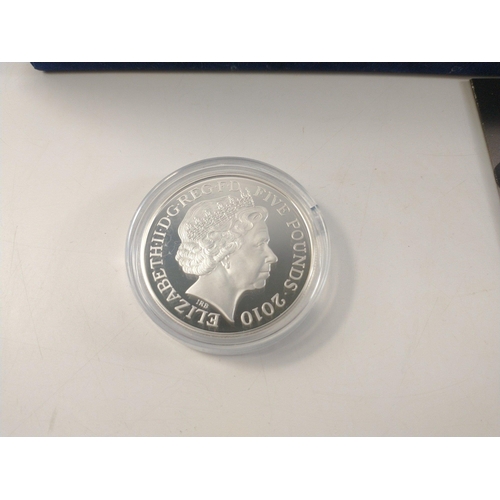 65 - WESTMINSTER MINT 0.925 STERLING SILVER COIN SET. Thirteen coins each with a Five Pound face value. E... 