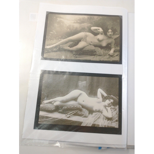 151 - Collection des Photographies - Erotiques Studio Lepee Paris,  A super collection of French Studio nu... 