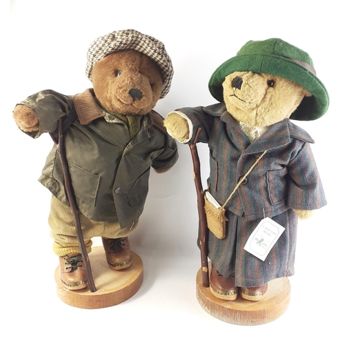 235 - Two WENDY PHILIPS LAKELAND BEARS. These high quality display bears are both impeccably dressed in th... 