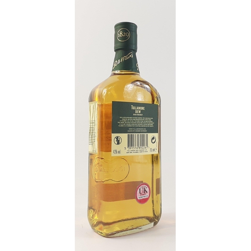 110C - TULLAMORE DEW triple distilled Cider Cask Finish Irish Whiskey. 700ml bottle#126