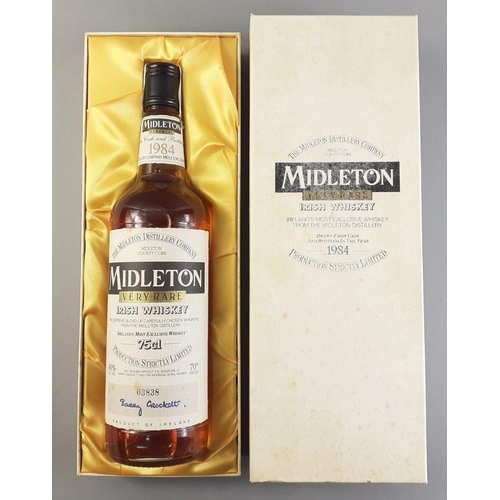 148A - IRISH MIDLETON VERY RARE 1984 IRISH WHISKEY BLEND 75cl - production strictly limited - Barry Crocket... 