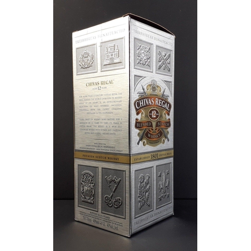 159 - CHIVAS REGAL 70cl boxed bottle in presentation box.#177