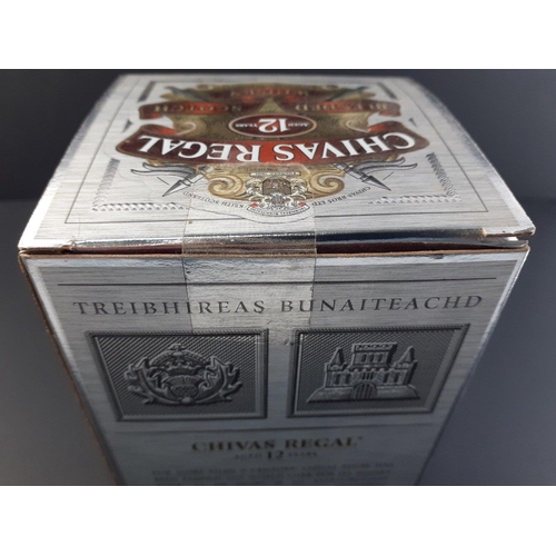 159 - CHIVAS REGAL 70cl boxed bottle in presentation box.#177