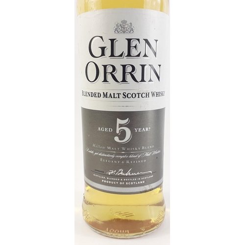 182 - GLEN ORRIN 5 year blended Malt Whisky. 70cl.#201