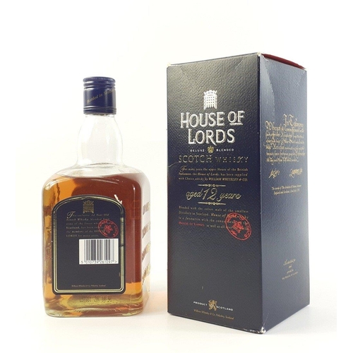 183 - House of Lords Boxed 12year old Scotch Whisky. 70cl#202