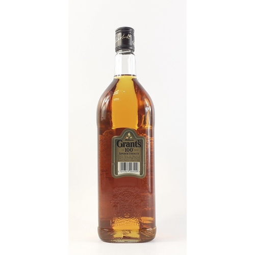 185 - William Grants 100 percent US Proof Superior Strength Scotch Whisky. 1L#204