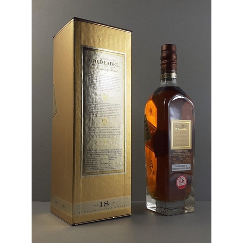 193 - Johnnie Walker GOLD LABEL The Centenary Blend Aged 18 years blended whisky in presentation box. 75cl... 