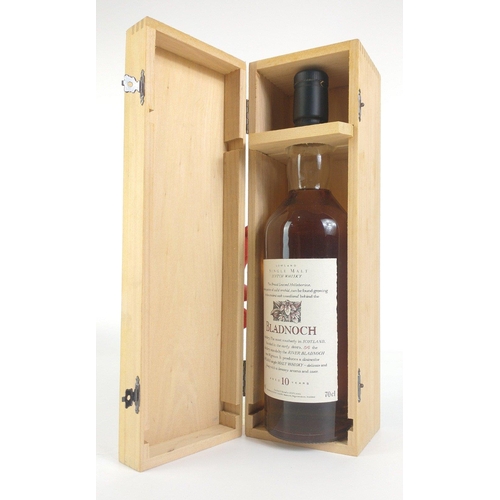 23 - A 70cl boxed, sealed BLADNOCH 10 year old single malt whisky#29