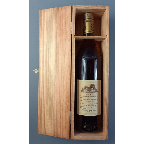 243 - Chateau De Brives Fine Petite Champagne Cuvee No 7, 70cl / 40% Cognac, This is bottle number 1474 of... 