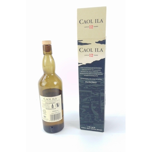 25 - A boxed ISLAY 20cl CAOL ISLA single malt whisky - part used#31