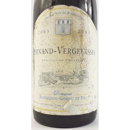 253 - GRAND VIN DE BOURGOGNE PERNAND-VERGELESSES 2003 75cl - this wine has been cellar stored and seal int... 