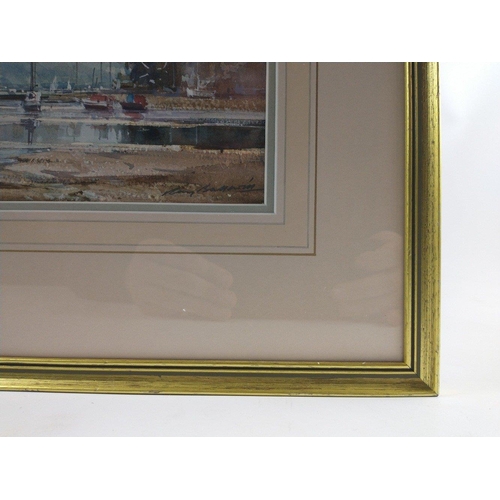 304 - A RAY BALKWILL watercolour 'Evening Light' Noss Mao much accredited artist from the West Country 37c... 