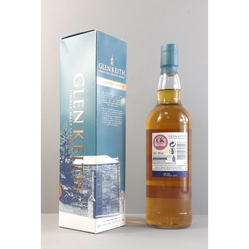 35 - GLEN KEITH single malt whisky 70cl - Distillery edition in presentation box.#47