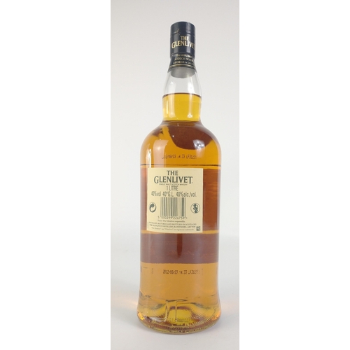 40 - A 1l bottle of THE GLENLIVET single malt whisky#52