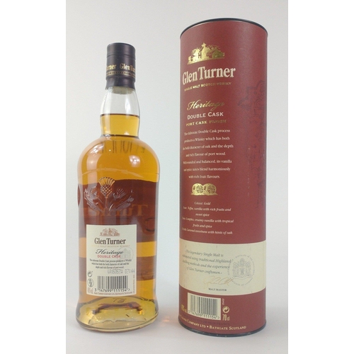 54 - A boxed 70cl bottle of GLEN TURNER double cask single malt whisky#66