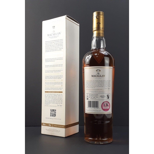 87 - A boxed 70cl bottle of MACALLAN GOLD single malt whisky#99