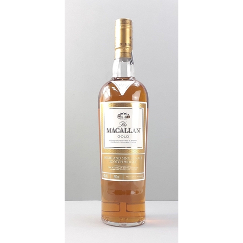 87 - A boxed 70cl bottle of MACALLAN GOLD single malt whisky#99