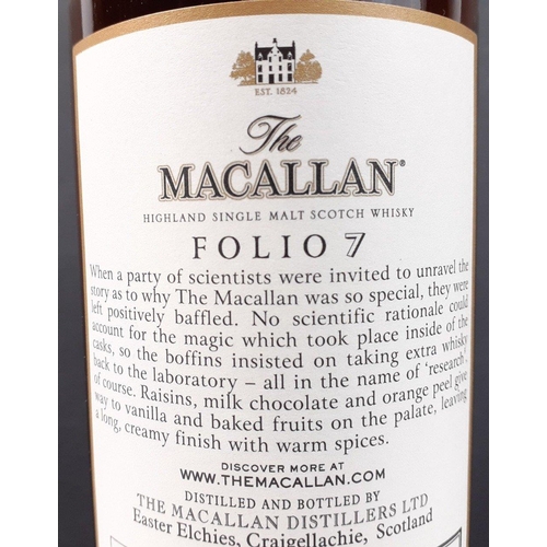 93 - Reduced buyers premium to 15%!
THE MACALLAN Archival Series Folio 7, Highland Malt whisky, 70cl, in ... 