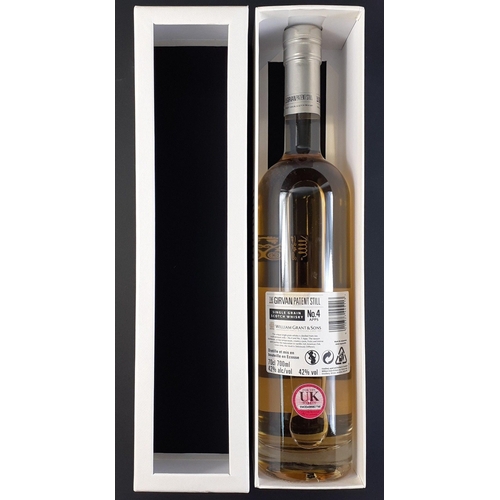 110A - The Girvan Patent Still (William Grant & Son) single grain Scotch whisky No 4 70cl - comes with ... 