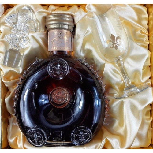 233 - INVESTMENT OPPORTUNITY! 
REMY MARTIN Louis XIII Cognac Presentation Set with Decanter and Glass in B... 