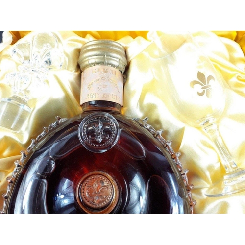 233 - INVESTMENT OPPORTUNITY! 
REMY MARTIN Louis XIII Cognac Presentation Set with Decanter and Glass in B... 