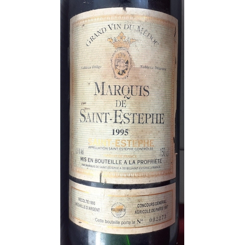 252 - GRAND VIN DU MEDOC MARQUIS de SAINT-ESTEPHE 1995 (from The General Agricultural Competition No 00227... 