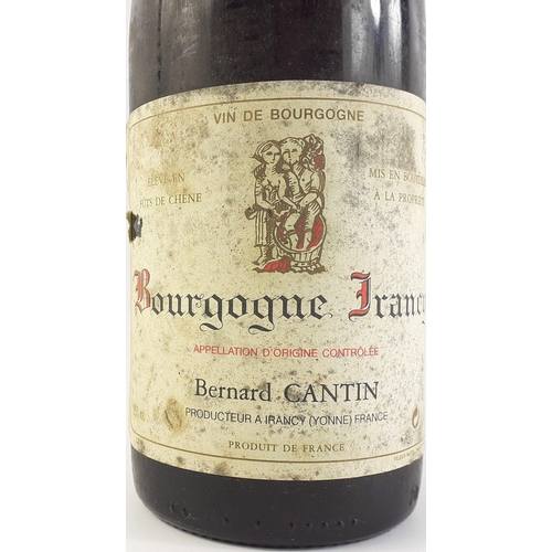 255 - VIN DE BOURGOGNE - A bottle of 1997 BOURGOGNE IRANCY appelation D'Origine Controlee producer Bernard... 