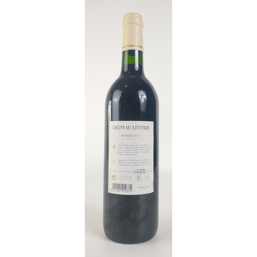 260 - A bottle of 2008 CHATEAU LEYTRIE Bordeaux wine#69