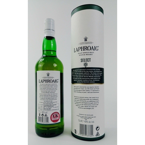 66 - A 70cl bottle LAPHROAIG Islay single malt in a tube#25