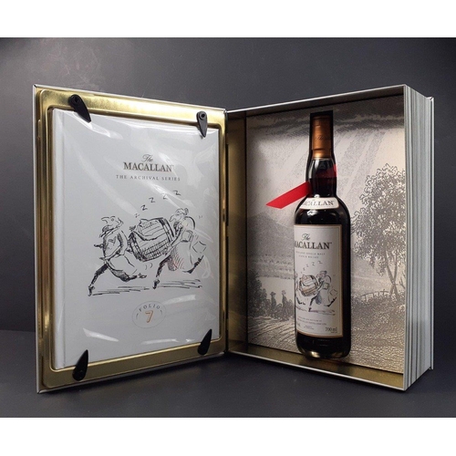 93 - Reduced buyers premium to 15%!
THE MACALLAN Archival Series Folio 7, Highland Malt whisky, 70cl, in ... 