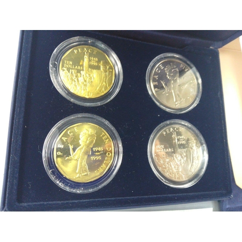 111 - Interesting selection of commemorative coins. Westminster mint nickel and brass set and other commem... 