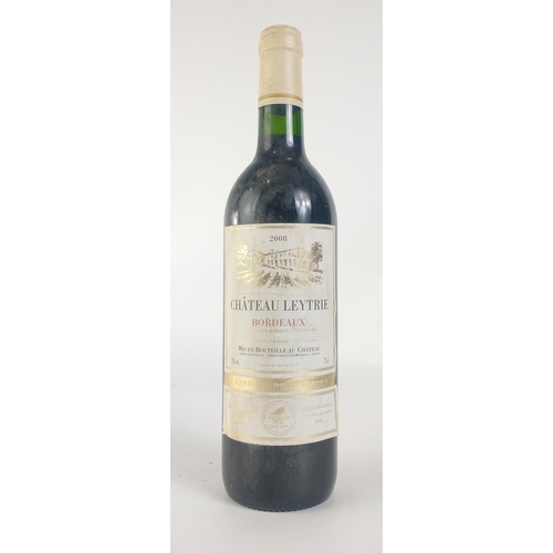 237 - A bottle of 2008 CHATEAU LEYTRIE Bordeaux wine#45