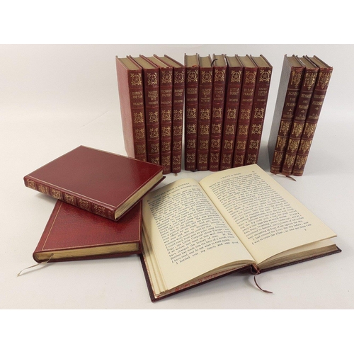 405 - Eleven volumes of DICKENS published in 1899 and 1900 by Thomas Nelson & Son and four volumes of ... 