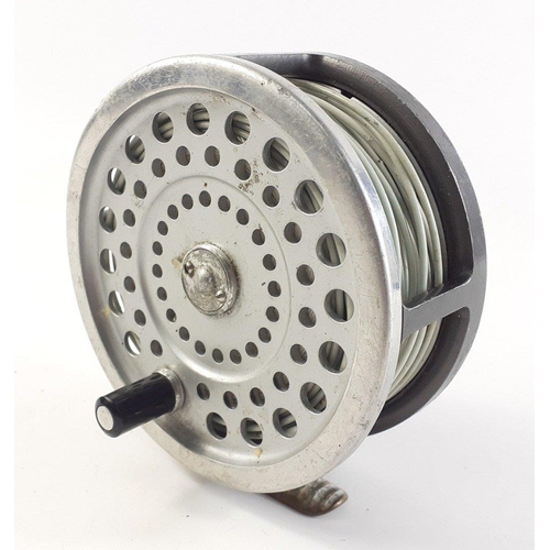 420 - HARDY of ALNWICK Marquis Salmon No. 2 fishing reel in good used condition. With slight damage noted ... 