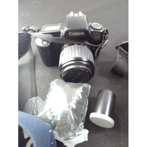 261 - CANON EOS 1000F camera with Canon 35-80mm Zoom Lens. In good condition, comes in soft carry case#101... 