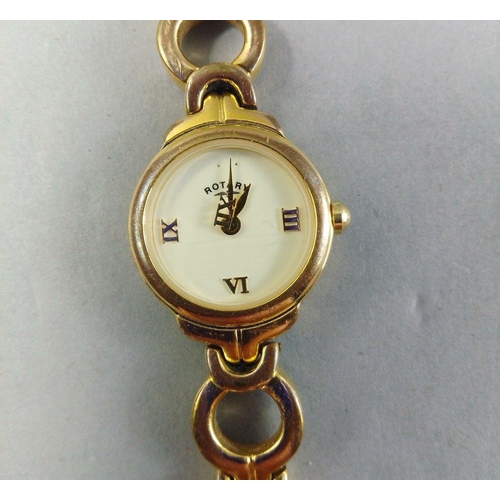 79 - A RAKETA 25 Jewels USSR made gilt fob watch running nicely with a gentle wind along with a Ladies RO... 