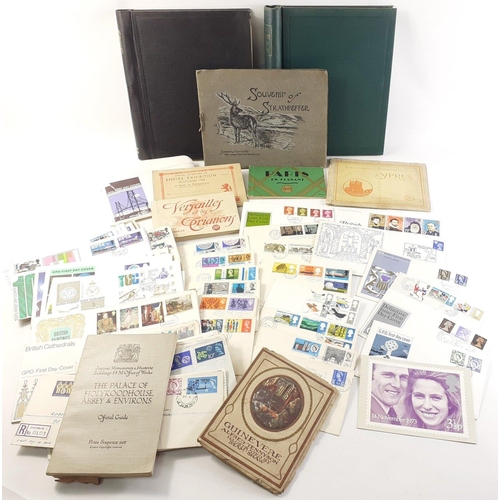 295 - Two nicely collated and presented stamp albums of UK stamps. Mainly Elizabeth II sets and part sets ... 