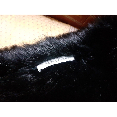 327 - SIZE6/8 -HARVEY NICHOLS purchased NICOLE FAHRI fur jacket OF THE HIGHEST QUALITY! - SIMPLY LUXURIOUS... 