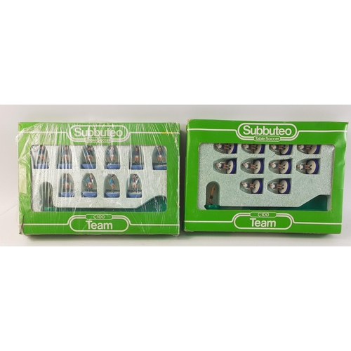 390 - Subbuteo Table Soccer C100 Team 383 Aston Villa, Subbuteo Table Soccer C100 Team, 352 Tottenham.#70... 