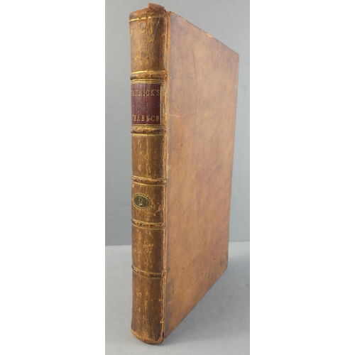 454 - A leather bound copy of TERENCE'S COMEDIES by S. PATRICK, vol. II of the third edition printed by Ed... 