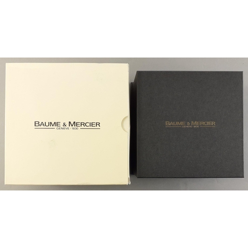 101 - BAUME & MERCIER GENEVE gent's AUTOMATIC  wristwatch in its original presentation box with instru... 