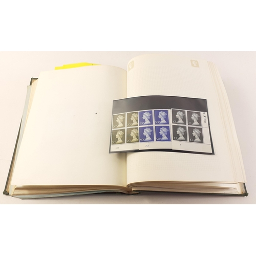 124 - A well collated stamp album comprising UK issues from 1935 - 1970's including some high values and m... 