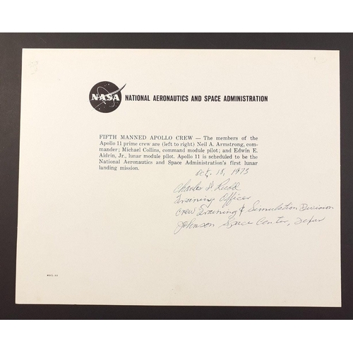 127A - NASA APOLLO MANNED MISSION CREW MEMBER PHOTOGRAPHS! A great collection of historical NASA memorabili... 