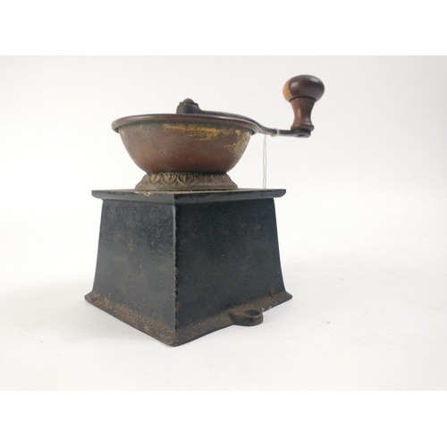 391 - An antique A KENDRICK & SONS coffee grinder.#398