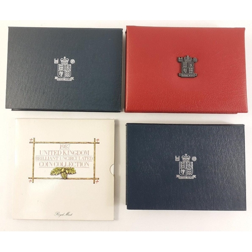 57 - A good collection of 3 Royal Mint Year Sets consisting of 1996, 1997, 1999 - all nicely presented wi... 